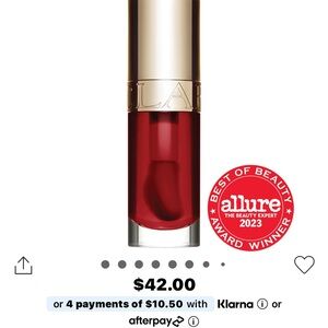Clarins Mini Lip Oil in Cherry